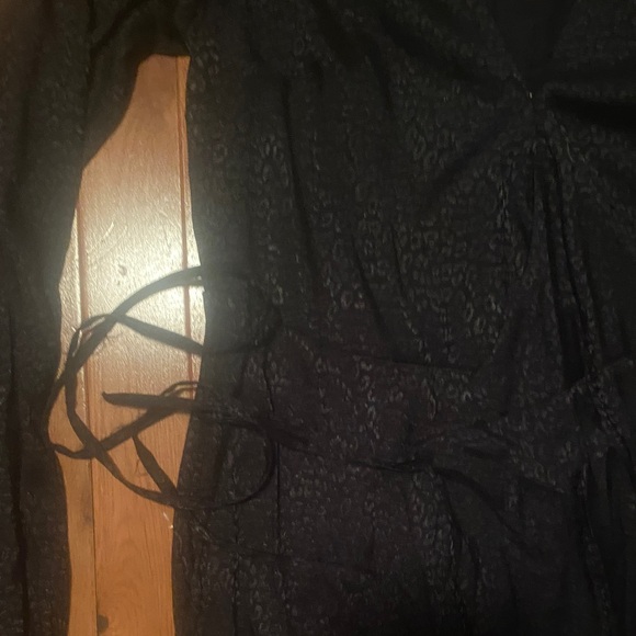 Banana Republic Black Long Sleeve Dress - Picture 4 of 7